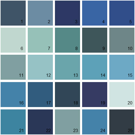 Moore Exterior Color Chart