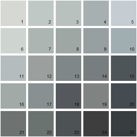 Benjamin Moore Paint Colors Neutral Palette 17 House