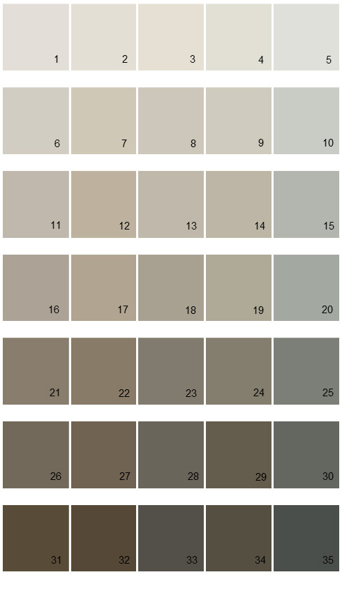 sherwin williams color palette